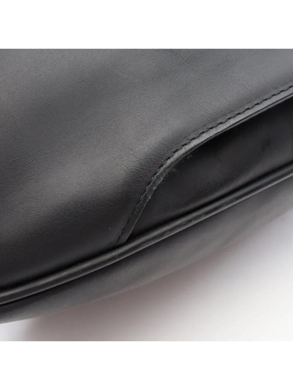 Bottega Veneta Business Intrecciato Black Leather Briefcase
